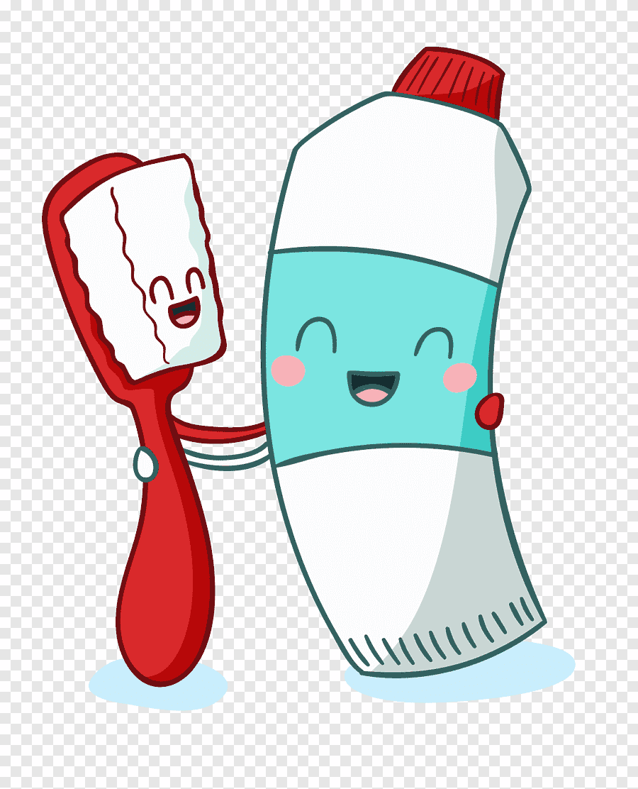 Зубная щетка и паста
