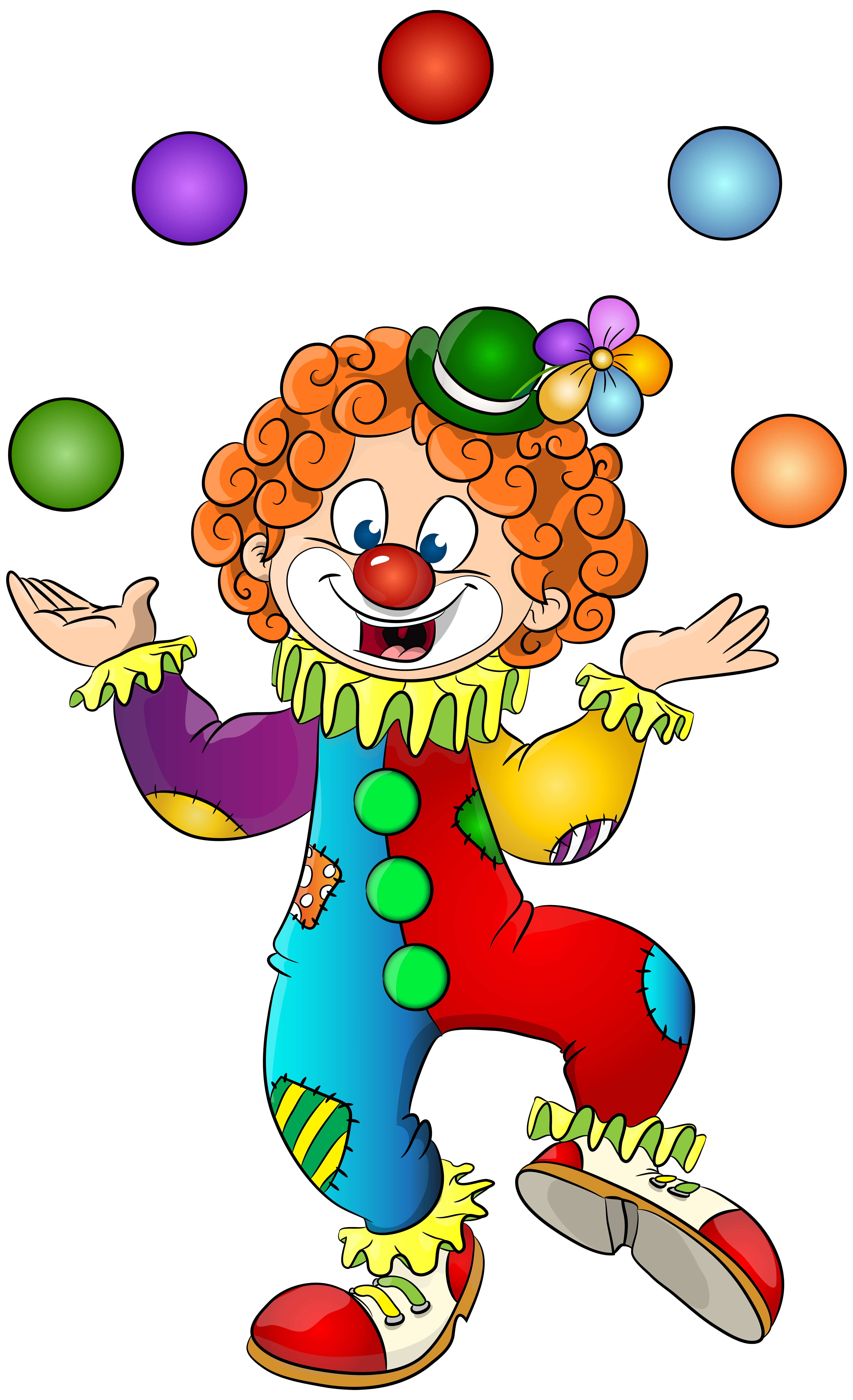 Выход веселого клоуна. Клоун. Весёлые клоуны. Клоуны для детей. Клоун жонглер.