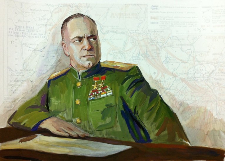 Сайт г жукова. Портрет Жукова Георгия Константиновича. Маршал Жуков портрет.
