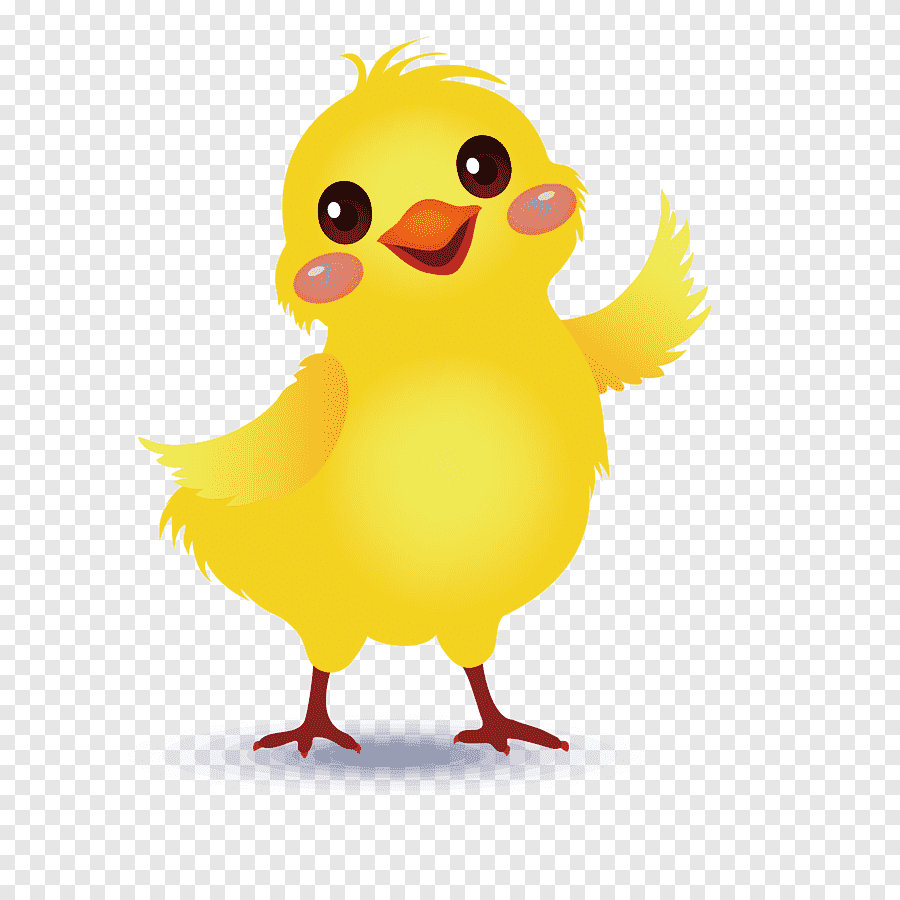 Желтый цыпленок