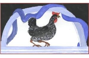 Рисунок к сказке чёрная курица или подземные жители для 5 класса