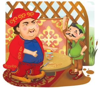 Жадный бай и Алдар косе