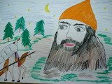 Руслан и Людмила детский рисунок