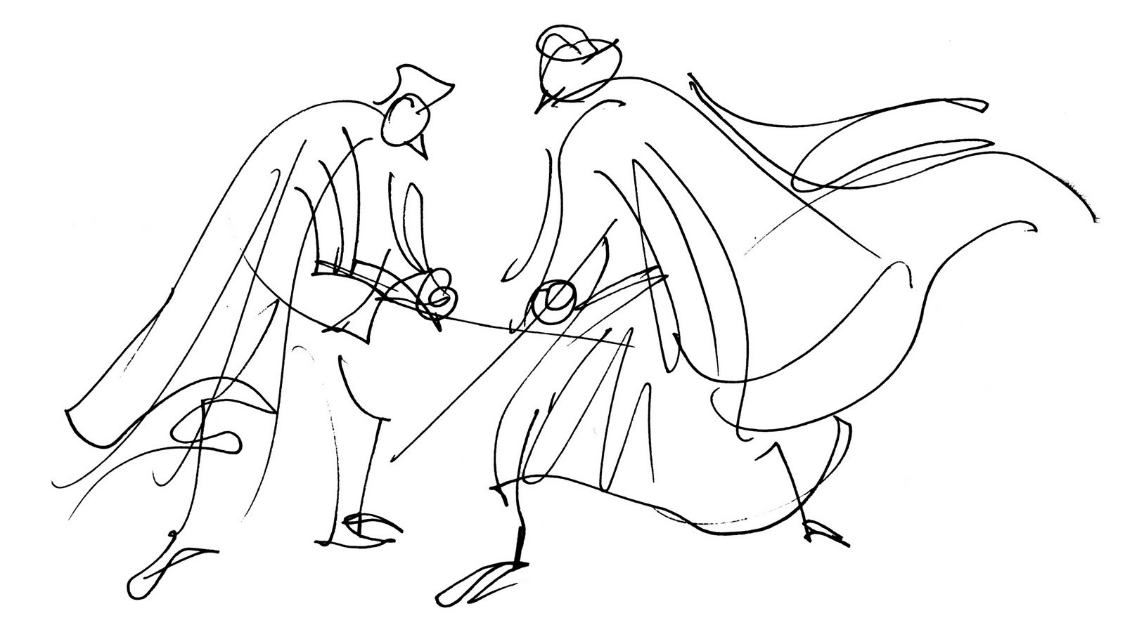 Рисунок к балету Ромео и Джульетта