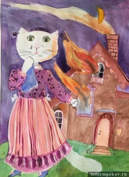 Кошкин дом 3 класс. Кошкин дом. Кошкин дом иллюстрации. Кошкин дом рисунок для детей. Кошкин дом нарисовать.