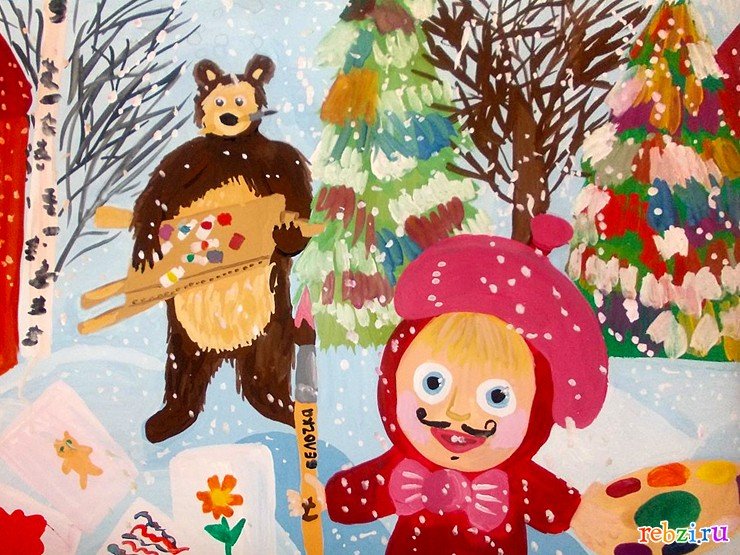 Маша и медведь разноцветной краской. Маша и медведь рисунок. Детские рисунки Маша и медведь. Детские картинки Маша и медведь. Маша и медведь рисунок детский.