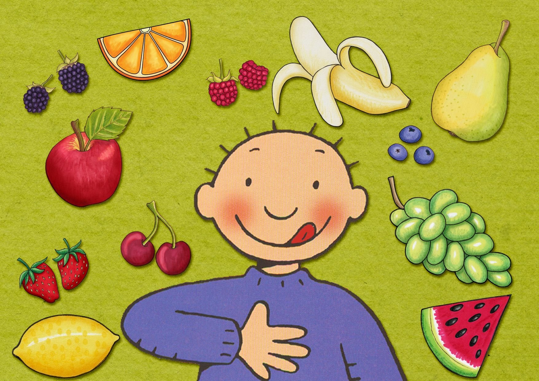 Здоровое питание картина для детей