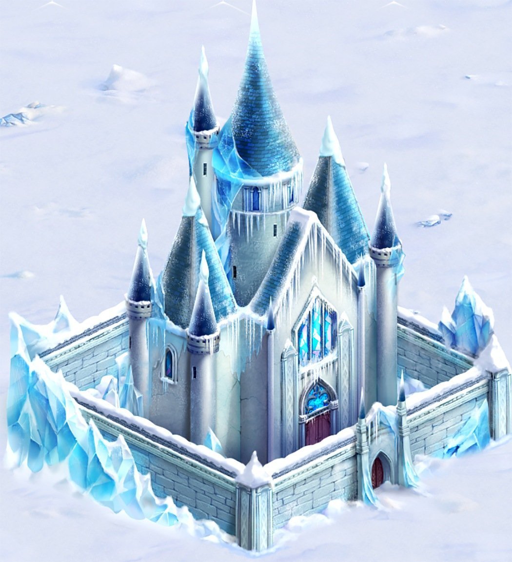 Замок ледяной королевы