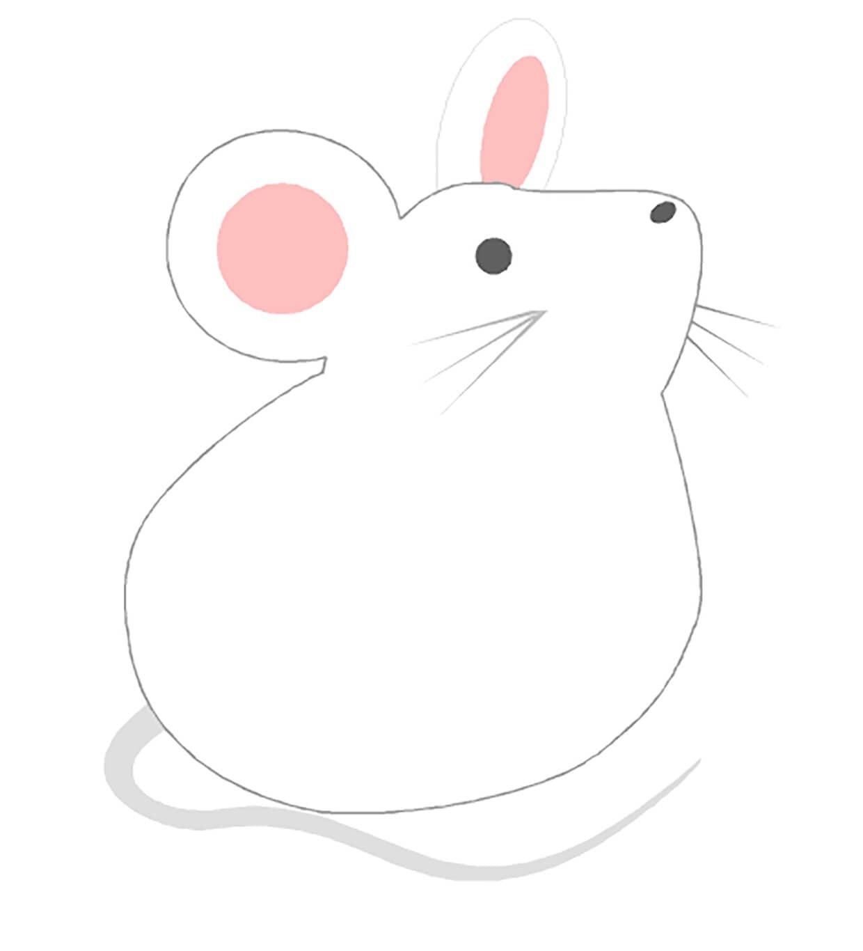 Мышь рисунок для детей