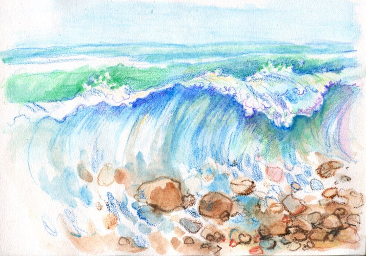 Море картинки детей рисунки - 94 фото