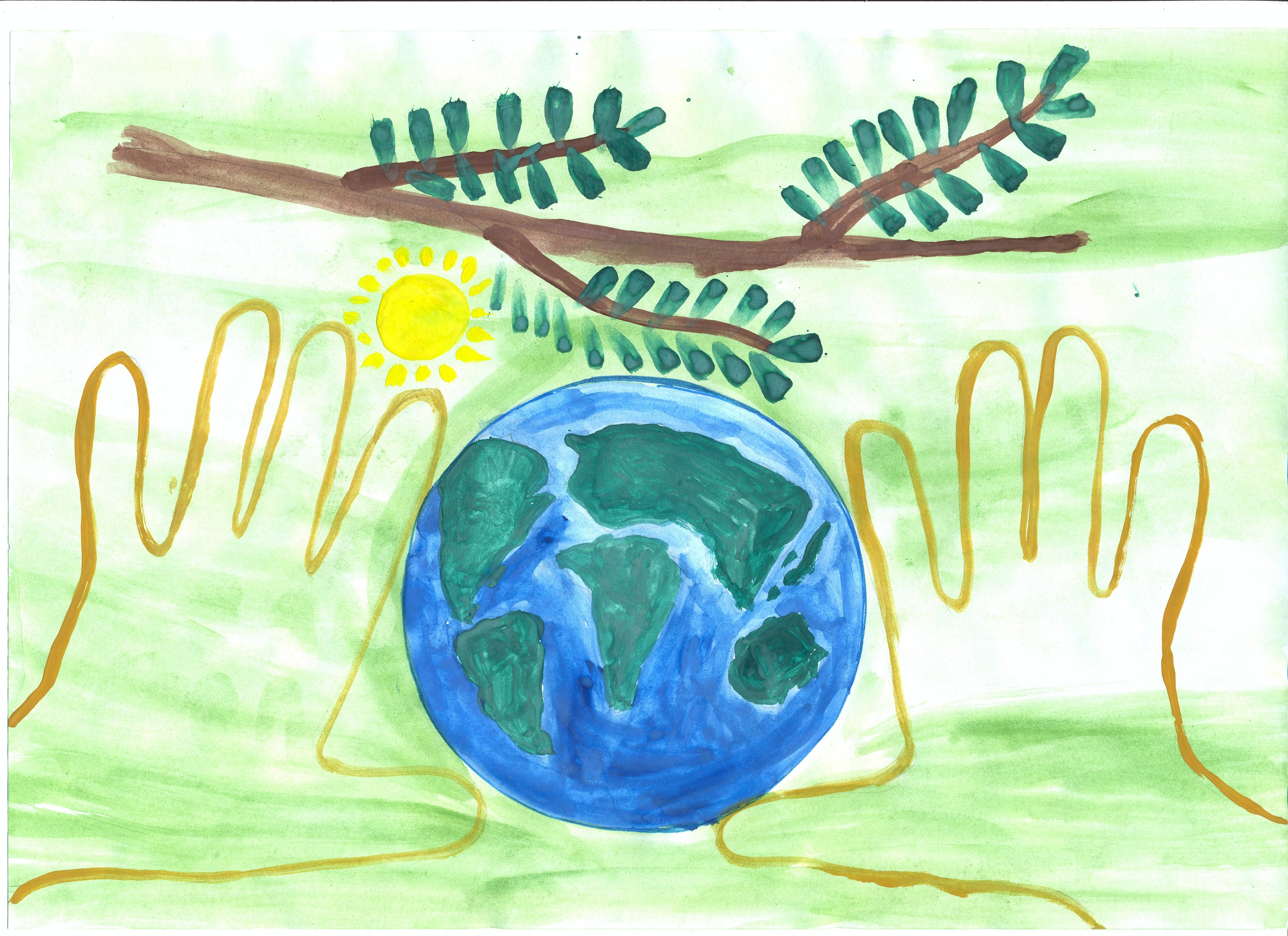 Рисунки на экологическую тему для детей