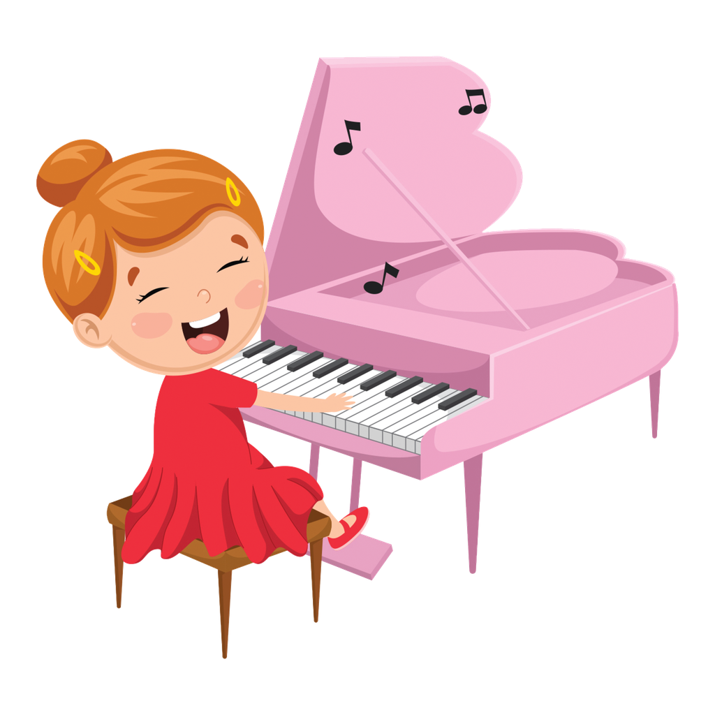 She play piano well. Пианино для детей. Фортепиано для детей. Пианино мультяшный. Пианистка для детей.