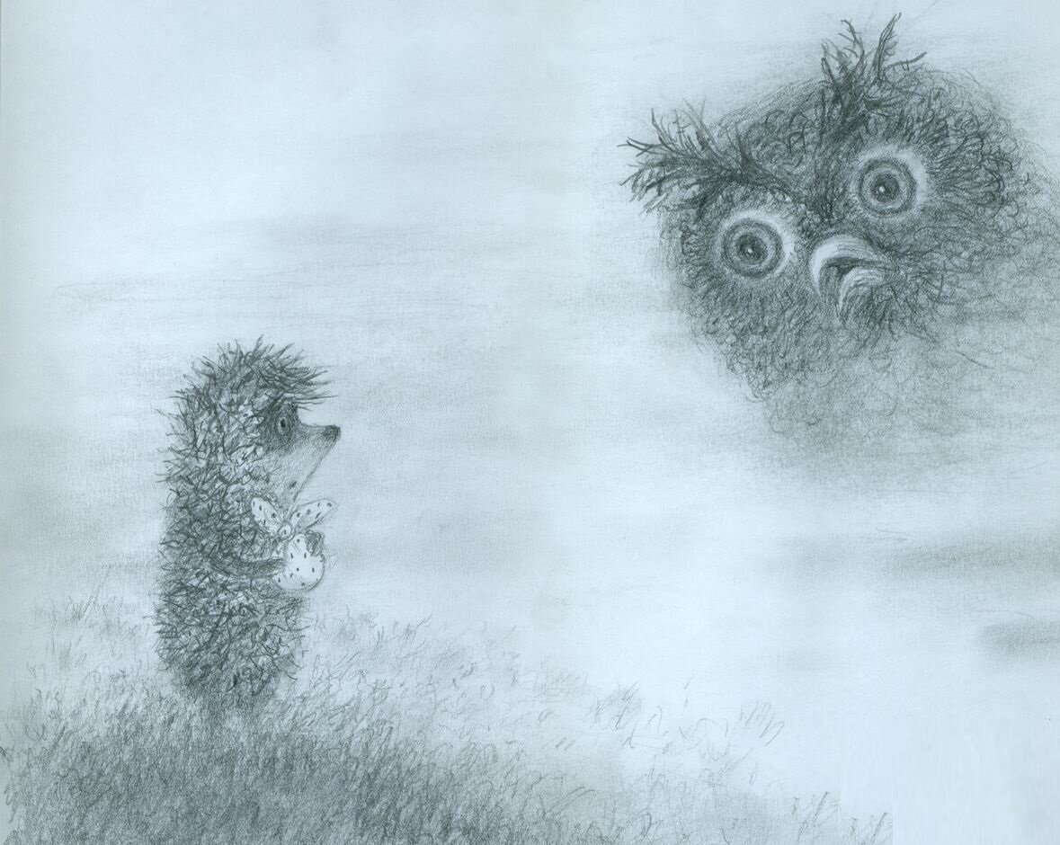 Как нарисовать туман ребенку