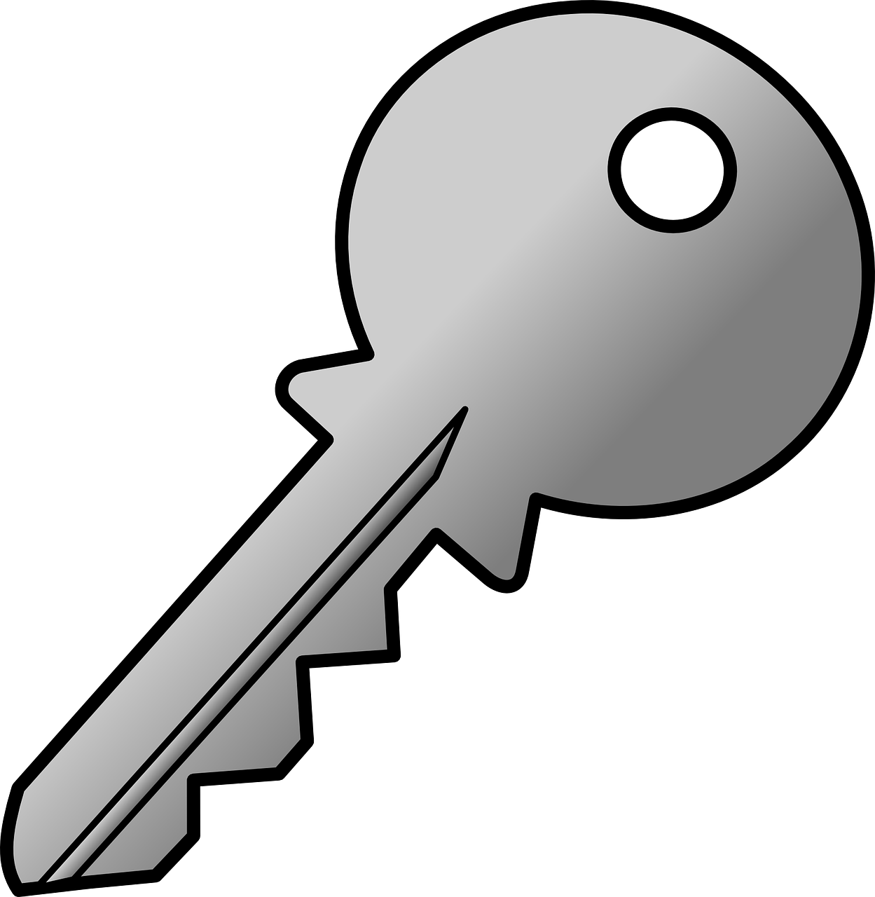 Flat key. Ключ. Изображение ключа. Ключ нарисованный. Ключ вектор.