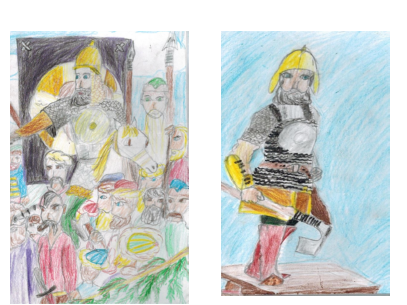 Рисунок на тему Ермак