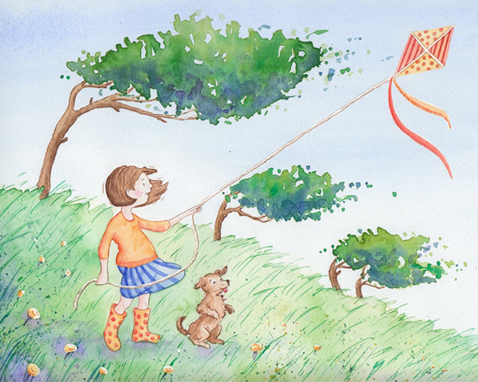 Windy рисунок для детей