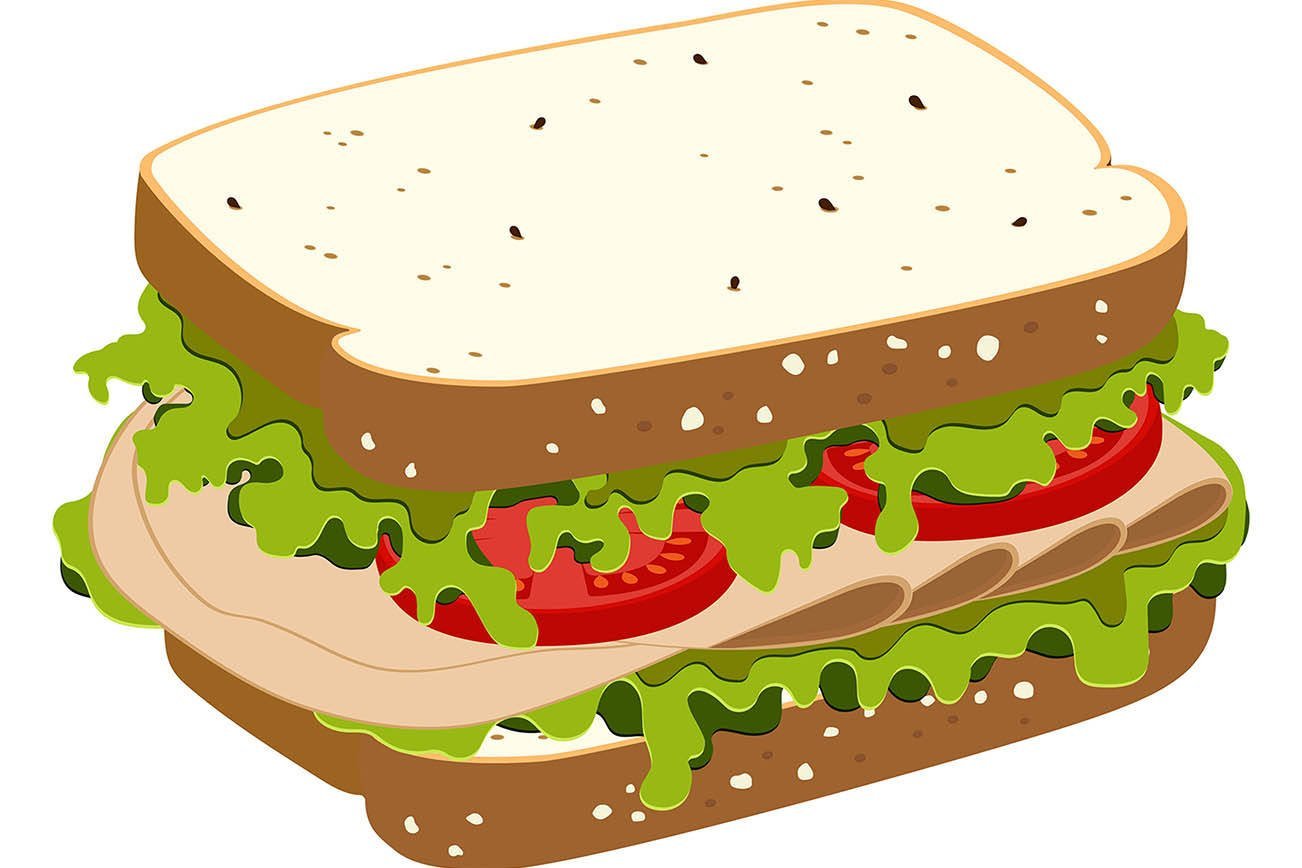 Сэндвич мультяшный