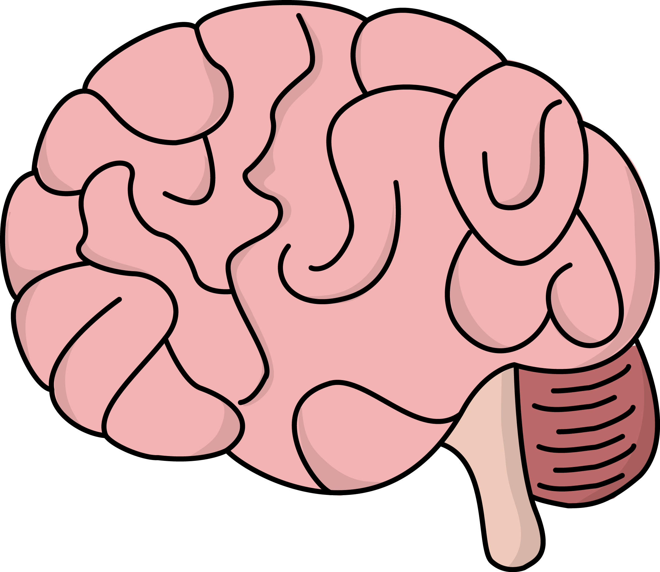 Рисунок мозга легко. Мозг рисунок. Мозг нарисованный. Мозг вектор.