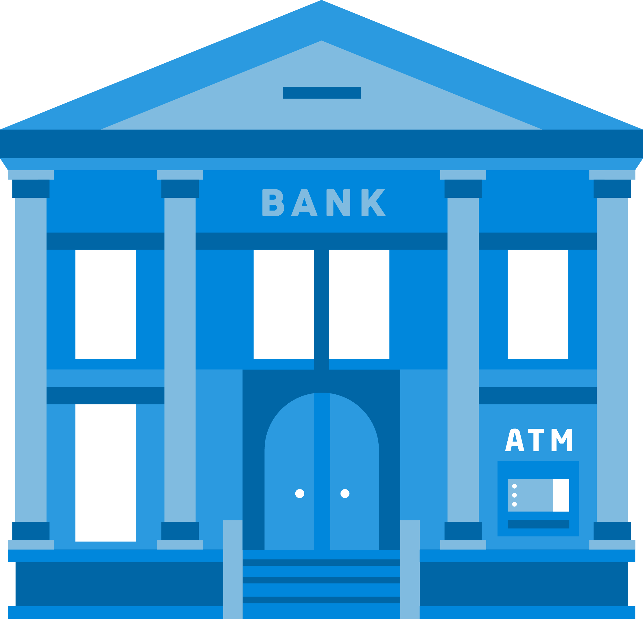 Blue bank. Банк. Мультяшное здание. Банк мультяшный. Здание банка.