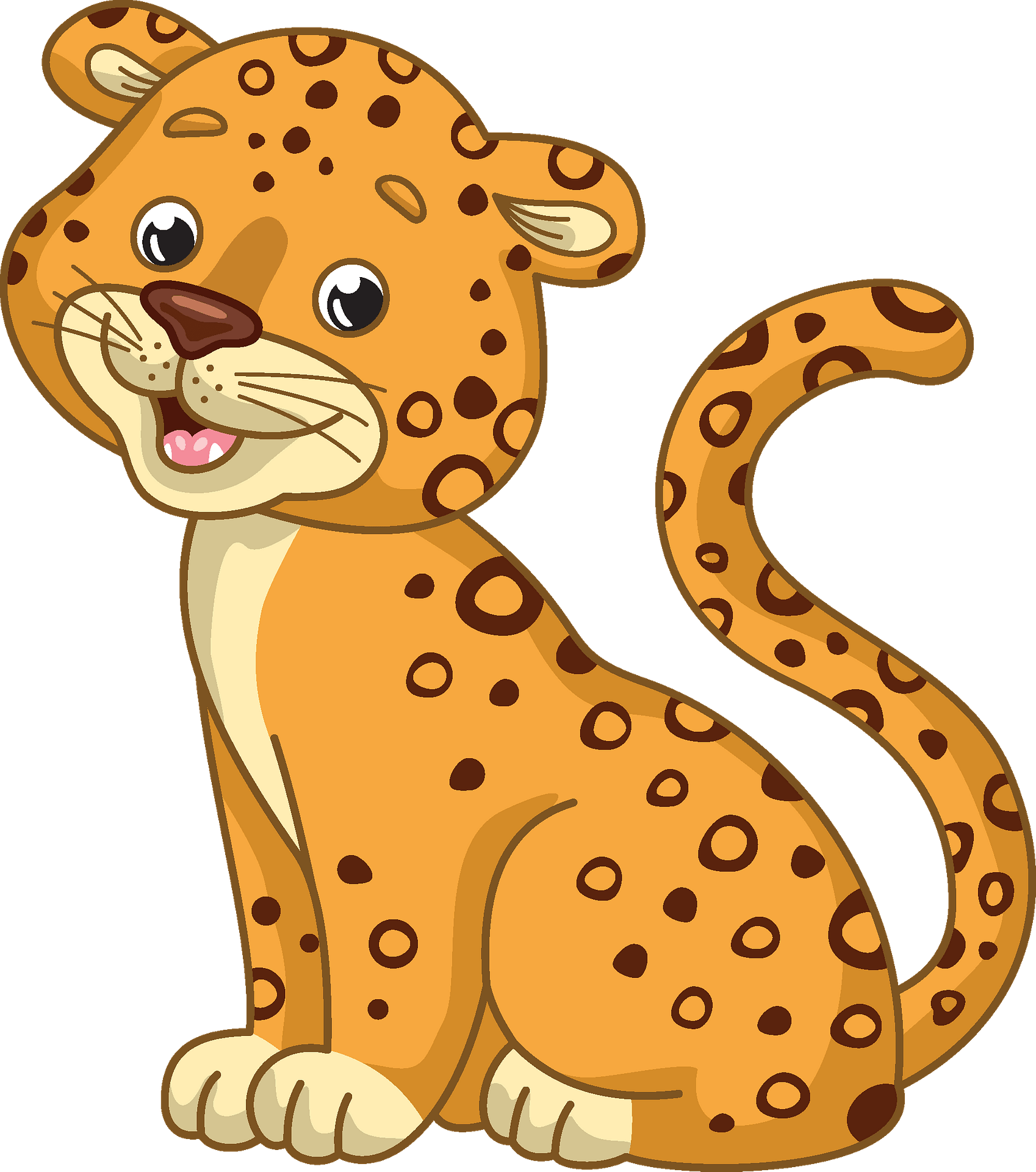 Картинки животных пнг. Леопард мультяшный. Леопард для детей. Гепард для детей. Гепард мультяшный.