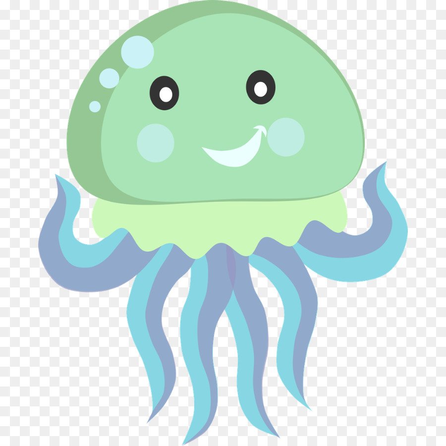 Медуза мультяшная