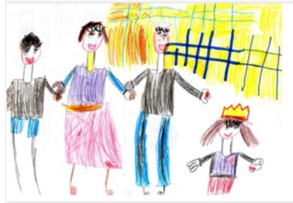 Трактовка детского рисунка семья человек - 83 фото