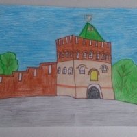 Нижний Новгород рисунки детей