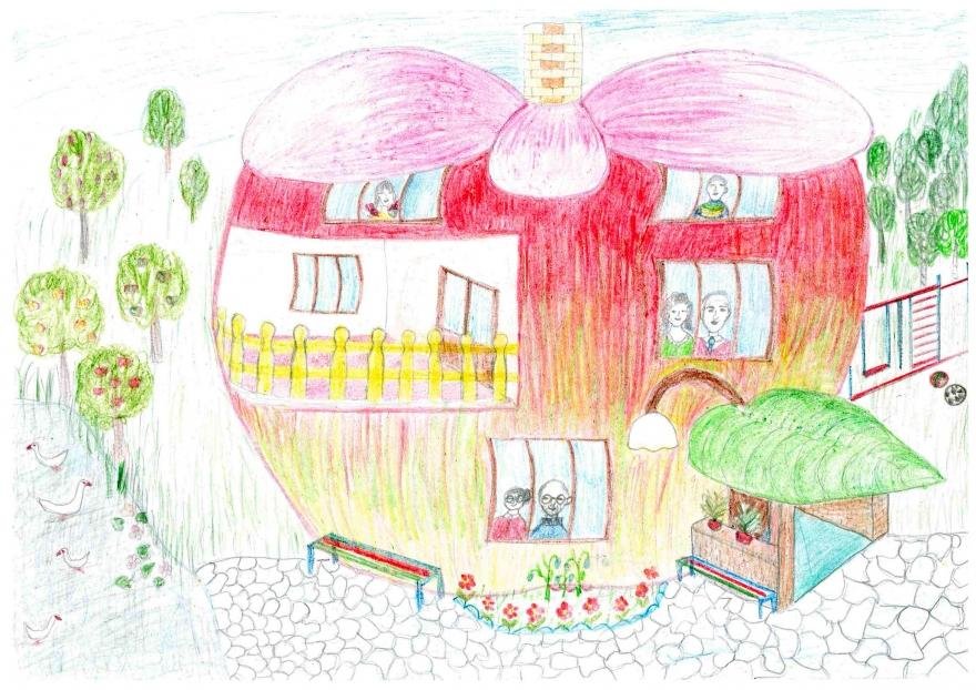 Дом мечты рисунок 2 класс
