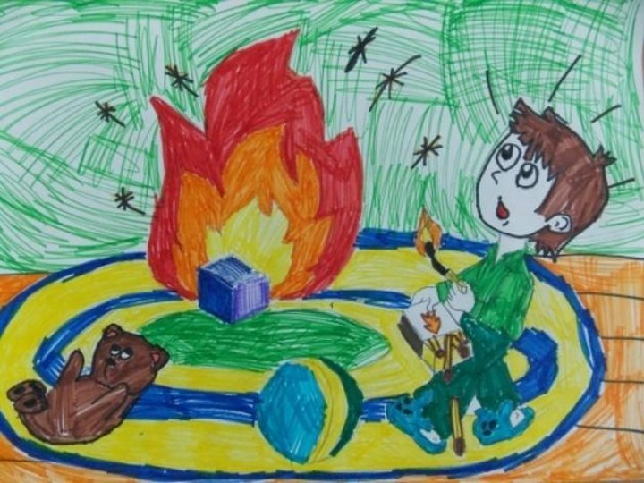 Детские рисунки на тему безопасность