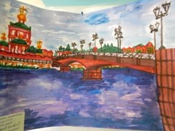 Детский рисунок города Йошкар Ола