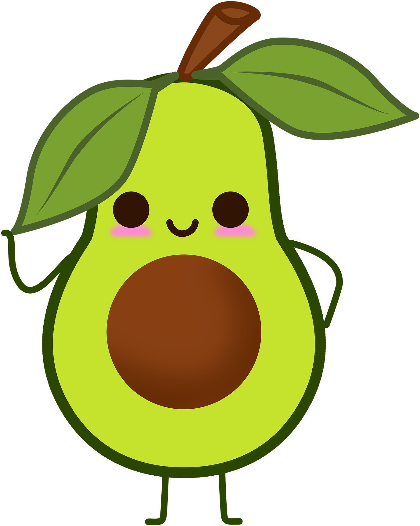 Картинки милой авокадо