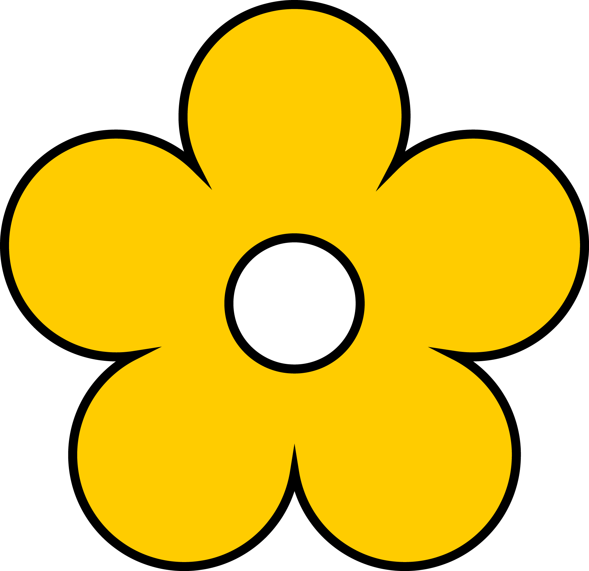 Картинка цветочка для детей на прозрачном фоне. Цветочки мультяшные. Цветы мультяшные. Желтый цветок для детей. Простые цветы.
