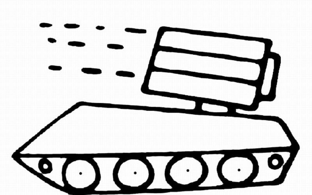 Как нарисовать небольшой танк