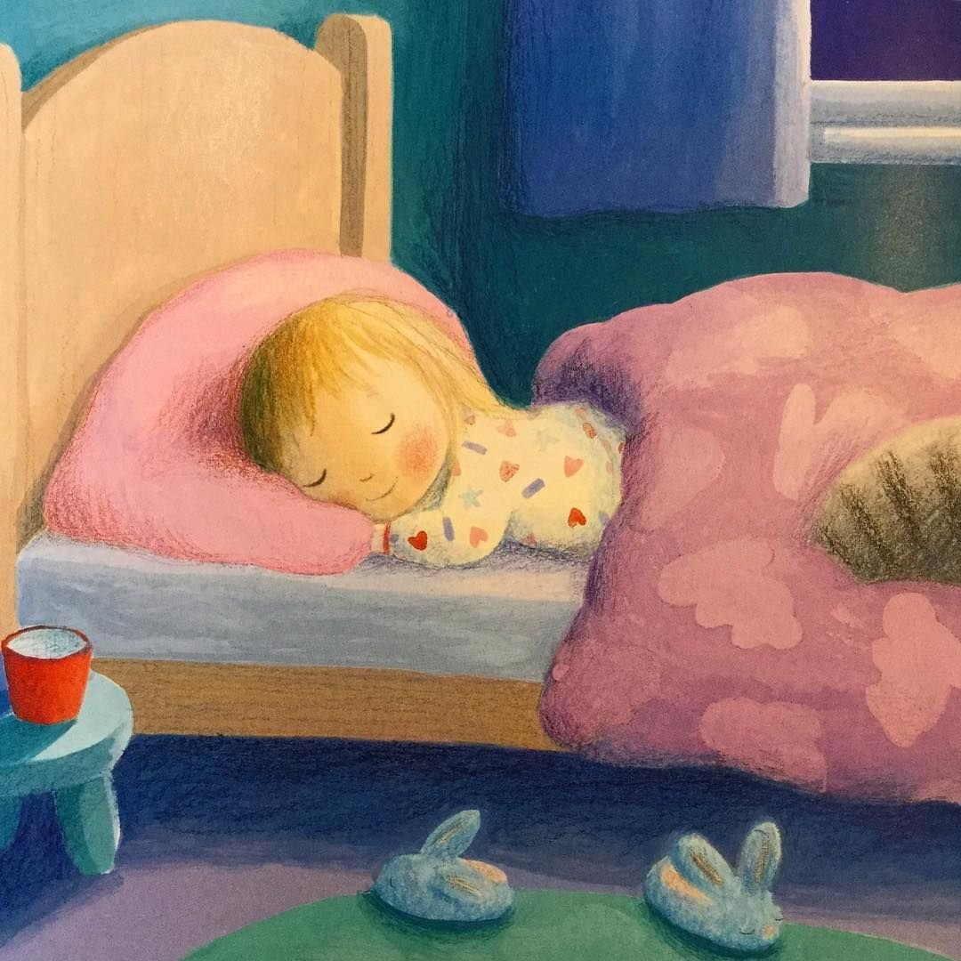 Детские иллюстрации сон