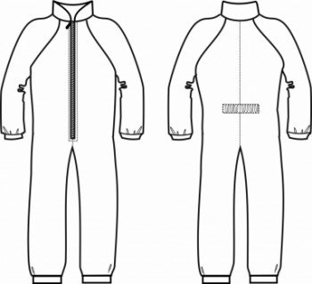 Эскиз комбинезона