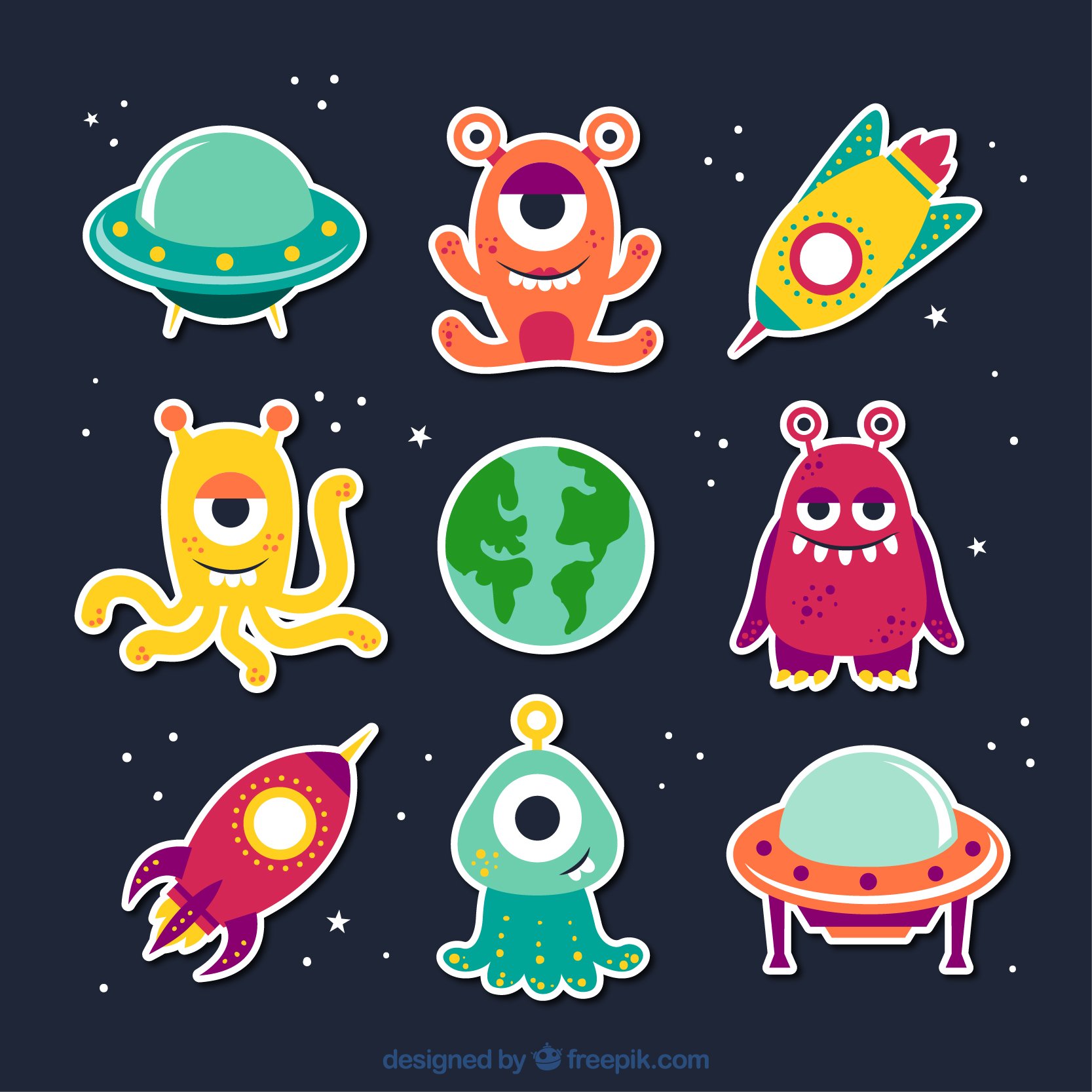 Инопланетяня космос для детей