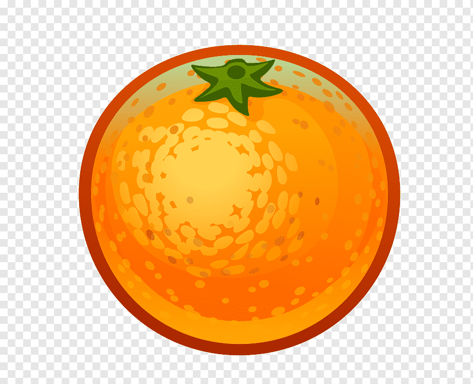 Апельсин детский рисунок