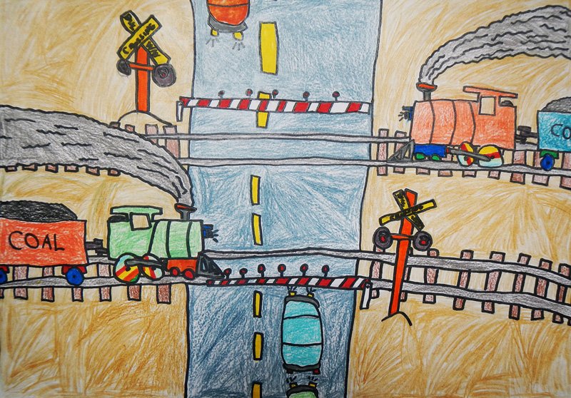 Нарисовать железную дорогу 1 класс. Железная дорога рисунок. Рисунок на тему ЖД. Конкурс рисунков железная дорога. Железня дорога рисунок.