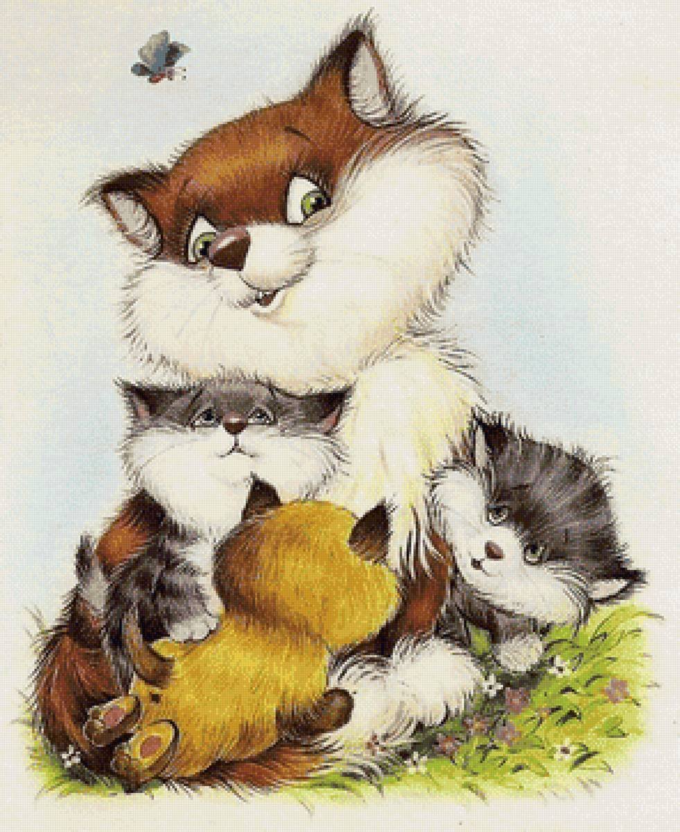 Детям открытки животных. Рисунки котиков. Милые детские иллюстрации. Котенок рисунок. Кошка иллюстрация.
