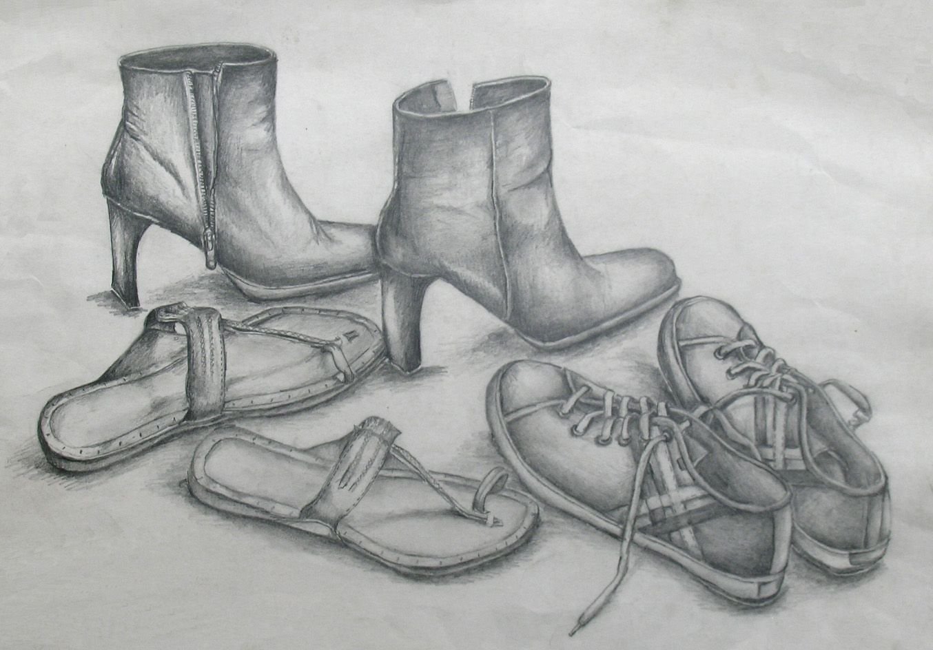 Зарисовки обуви