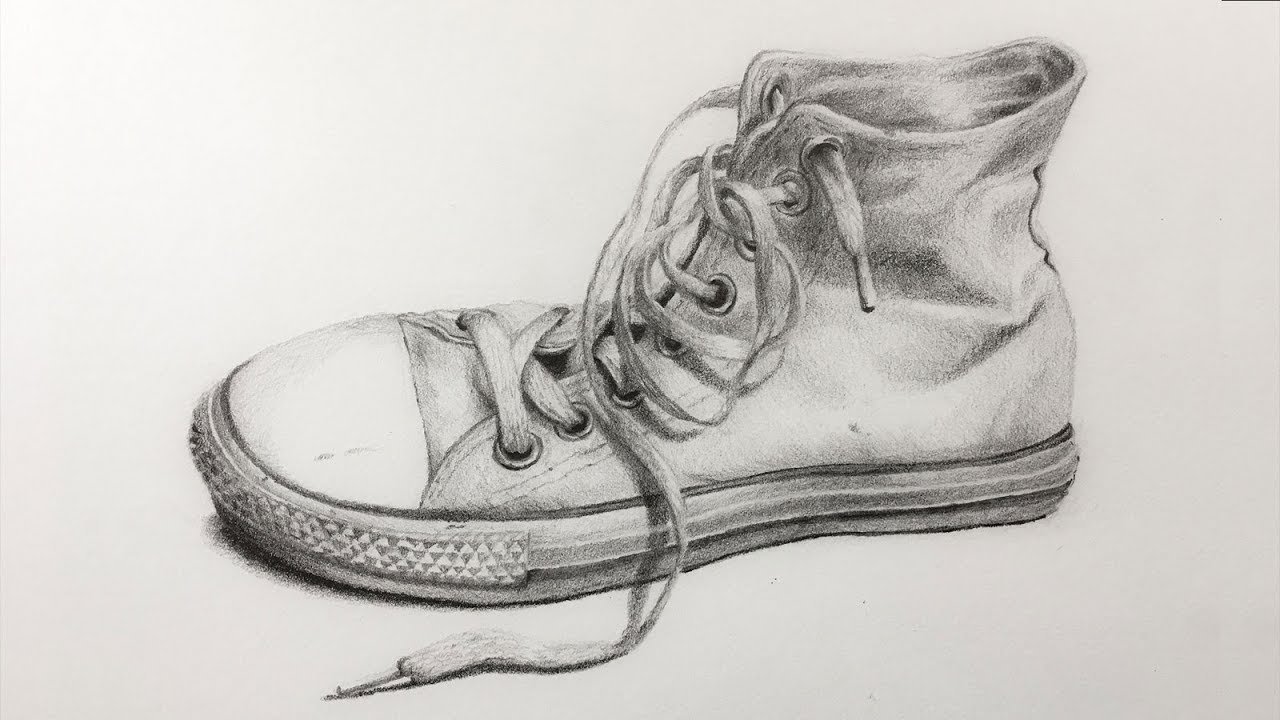 Нарисовать обувь