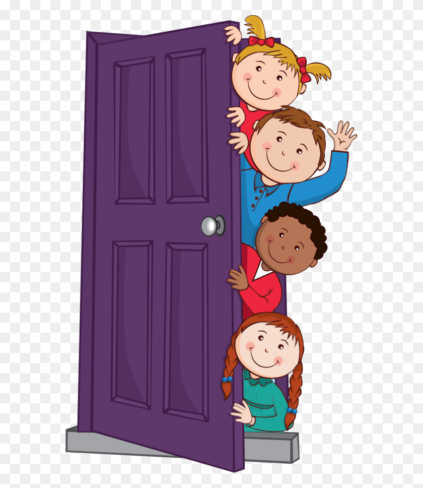 Двери открылись в класс. Открытая дверь. Дверь мультяшная. Дверь для детей. Дверь рисунок.