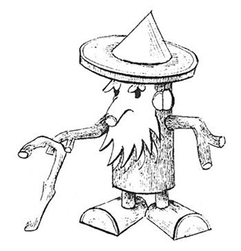 Баба Яга и Леший Лесная небылица