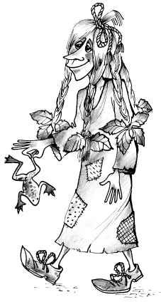 Болотная кикимора рисунок детский (50 фото)