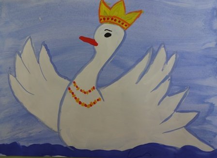 Рисунки по сказкам Пушкина