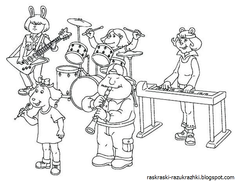 Распечатать веселую песню. Раскраска музыкальные инструменты для детей. Музыкальные раскраски для детей. Оркестр раскраска для детей. Раскраски муз инструментов для детей.