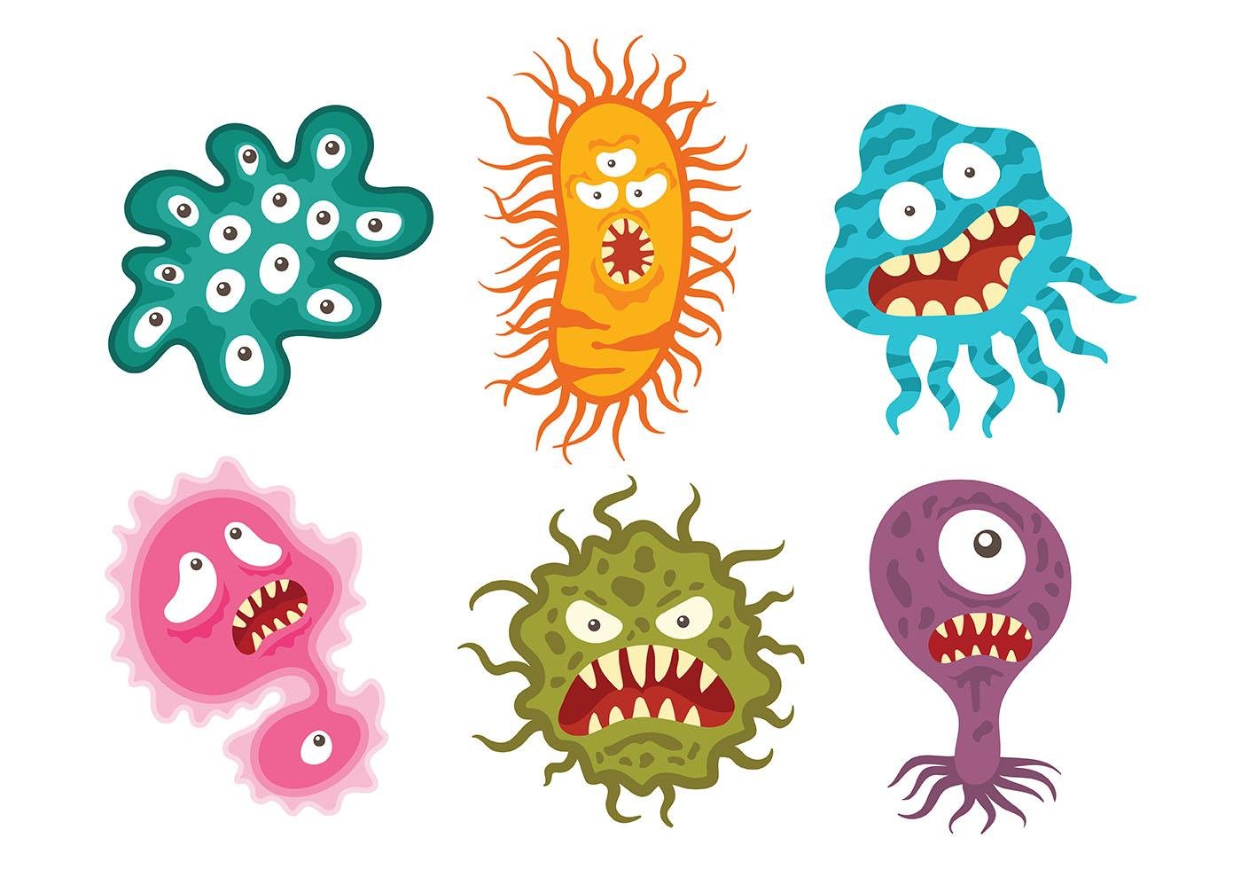 Микробы для детей