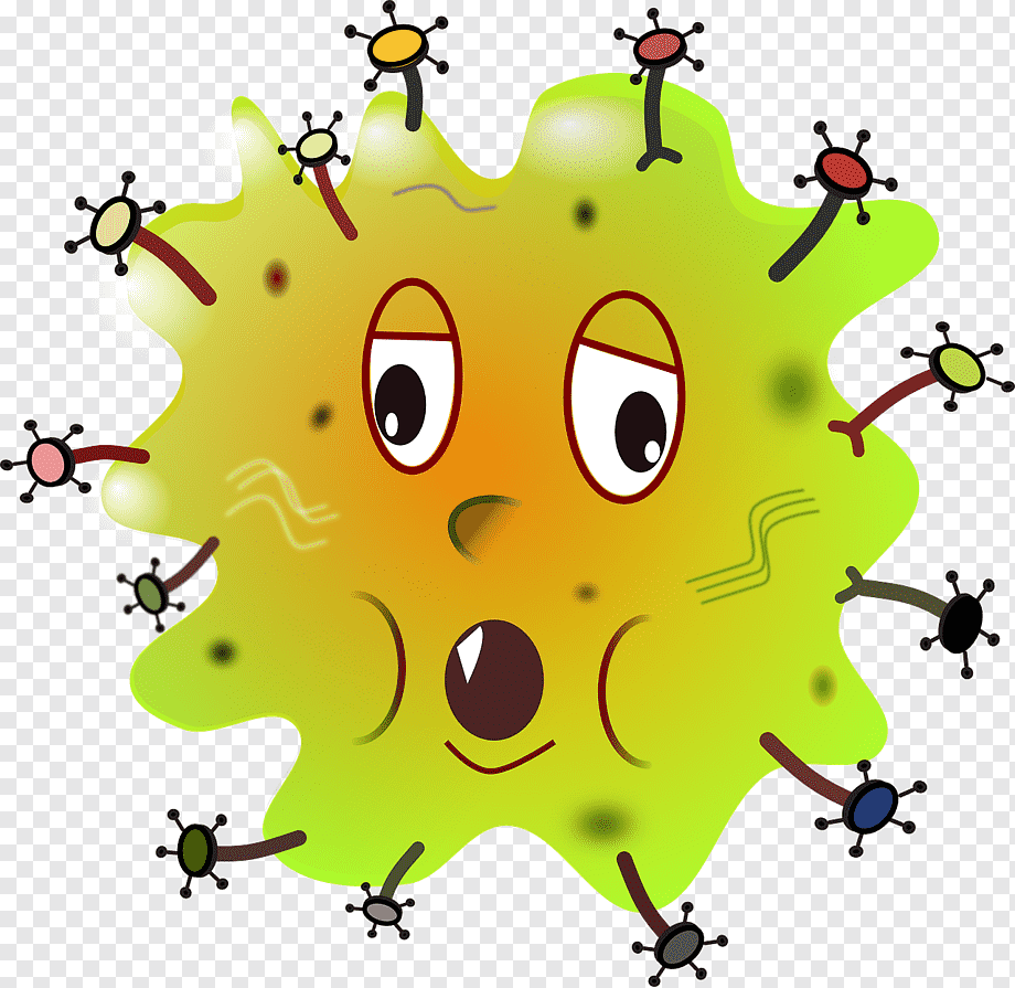 Бактерия мультяшная
