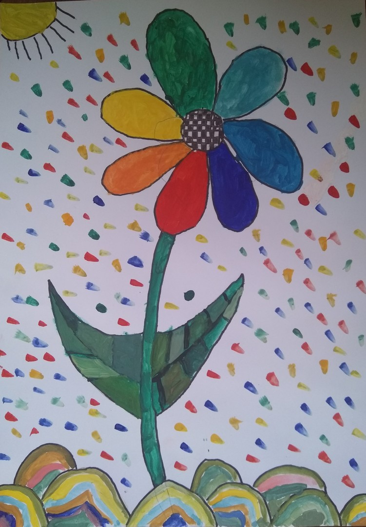 Рисунок цветов в детский сад. Цветик семицветик. - Семицветик – (Цветик-семицветик). Цветы для рисования детям. Детские рисунки цветы.