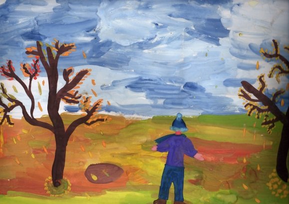 Природа и люди подготовительная группа. Рисование на тему поздняя осень. Грустный пейзаж для детей. Пейзаж подготовительная группа. Радостный пейзаж 3 класс.